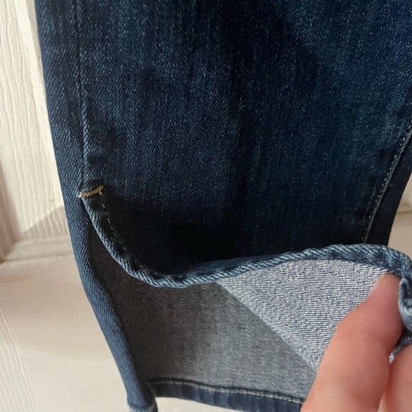 Anthropologie Pilcro and the Letterpress Stet Mid Rise Split Hem Jeans Sz 28 - Picture 6 of 16